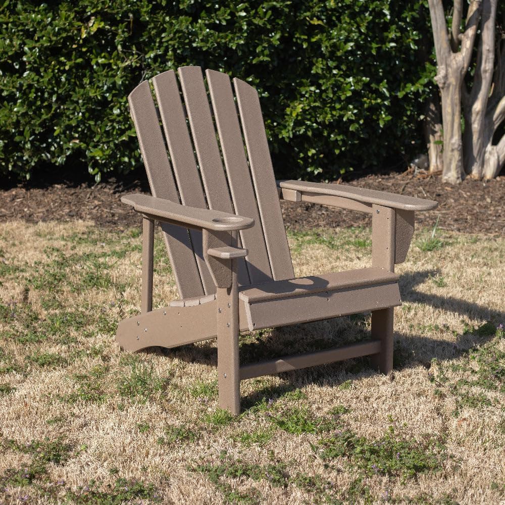 Silla Adirondack con Portavasos